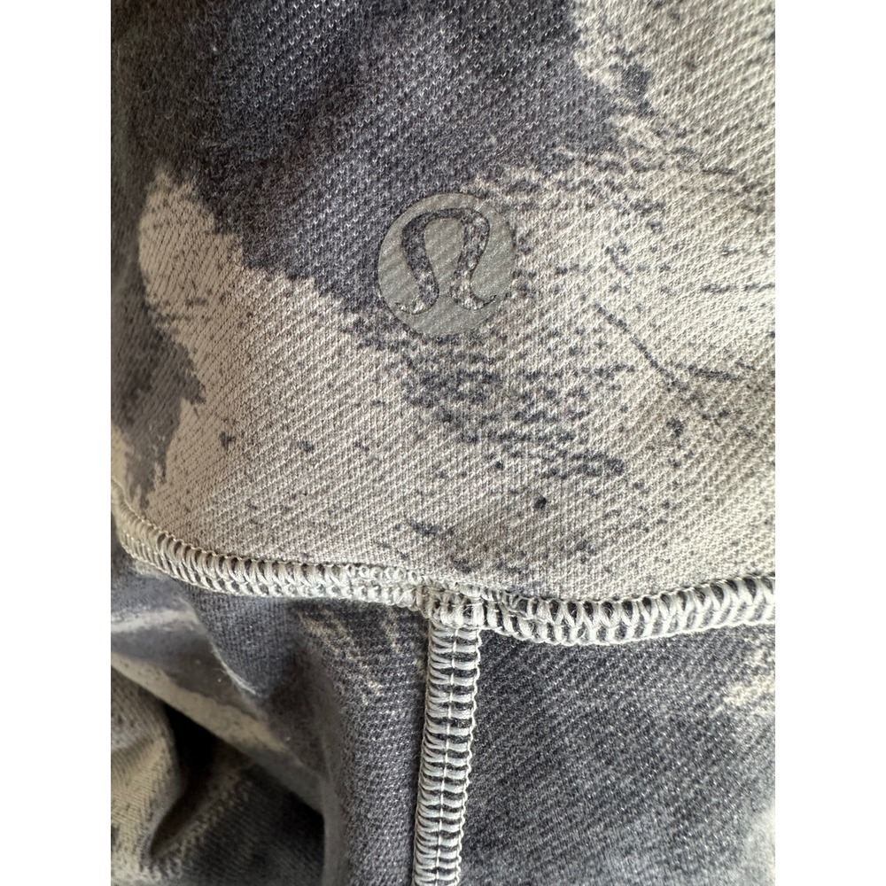 Lululemon Wunder Under PantFloral Platoon Silver Spoon Ambient Grey Size 2 - Picture 4 of 5